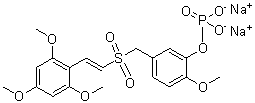 Briciclib disodium salt