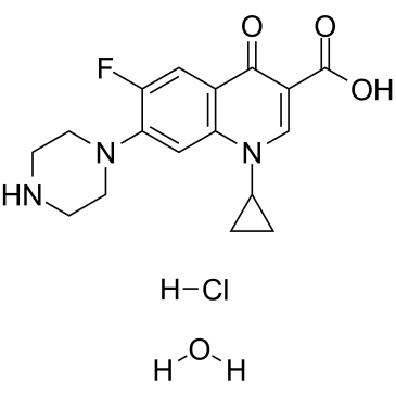 Ciprofloxacin hydrochloride hydrate