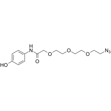 Phenol-amido-C1-PEG3-N3