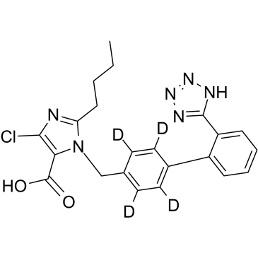 Losartan (D4 Carboxylic Acid)