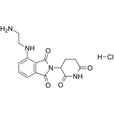 Pomalidomide-C2-NH2 hydrochloride