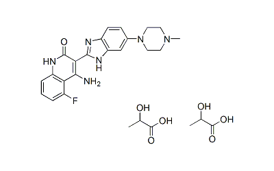 Dovitinib Dilactic acid (TKI258 Dilactic acid) 