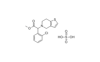 (+)-Clopidogrel hydrogen sulfate (Plavix)