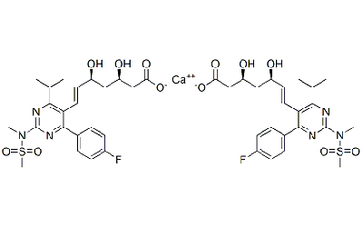 Rosuvastatin calcium (Crestor)