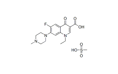Pefloxacin mesylate