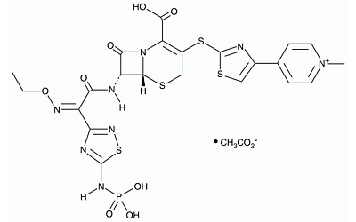 Ceftaroline fosamil acetate
