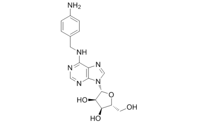 N-[(4-Aminophenyl)methyl]adenosine