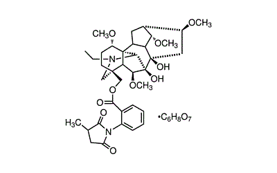 Methyllycaconitine citrate