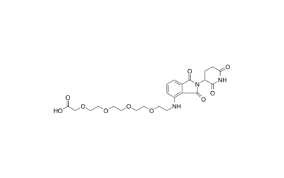 Pomalidomide-PEG4-C-COOH