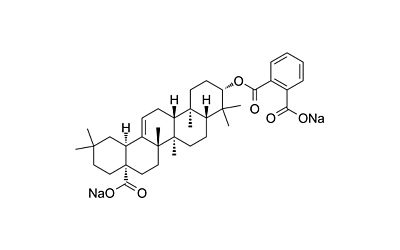Oleanolic acid hemiphthalate disodium salt