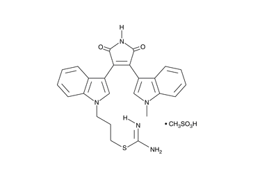 Ro 31-8220 mesylate