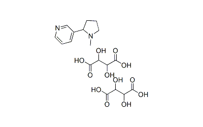 (-)-Nicotine ditartrate