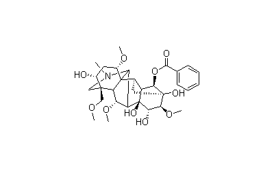 Benzoylmesaconitine
