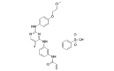 Spebrutinib besylate (AVL-292 benzenesulfonate)