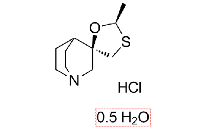 Cevimeline hydrochloride hemihydrate