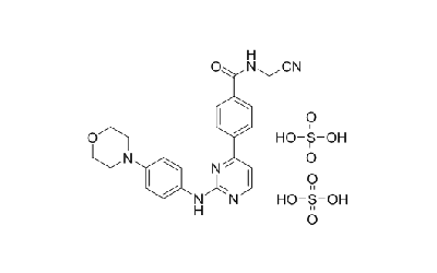 Momelotinib (Cyt387) sulfate salt