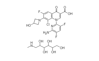 ABT 492 meglumine (Delafloxacin meglumine)
