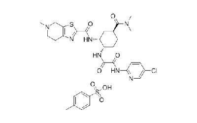 Edoxaban tosylate