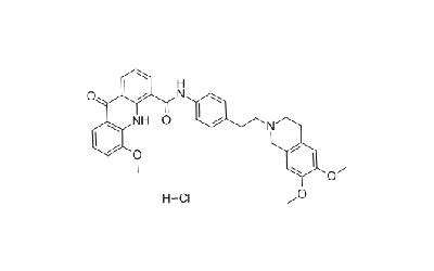 Elacridar hydrochloride