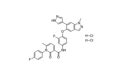 Merestinib dihydrochloride (LY2801653 dihydrochloride)