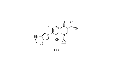 Finafloxacin hydrochloride