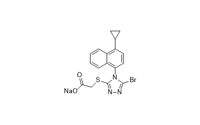 Lesinurad sodium