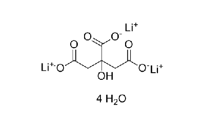 Citric acid trilithium salt tetrahydrate