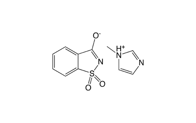 Saccharin 1-methylimidazole