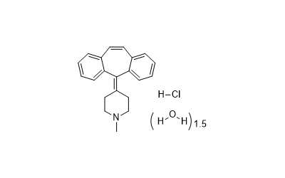 Cyproheptadine Hydrochloride Sesquihydrate