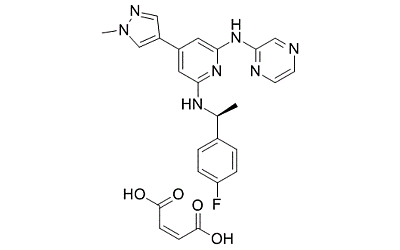 Ilginatinib (NS-018) maleate