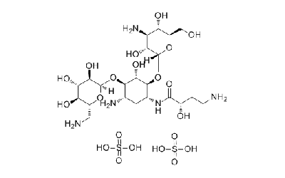 Amikacin disulfate