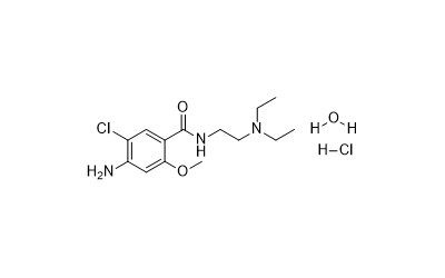 Metoclopramide hydrochloride hydrate