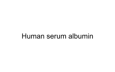 Human serum albumin