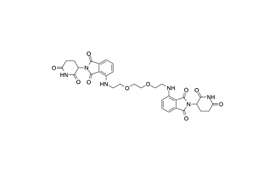 Homo-PROTAC cereblon degrader 1