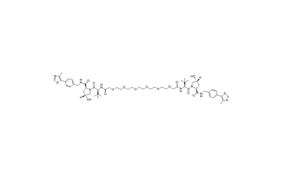 Homo-PROTAC pVHL30 degrader 1