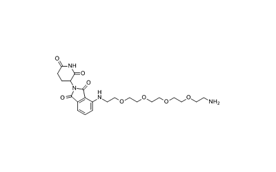 Pomalidomide-PEG4-C2-NH2