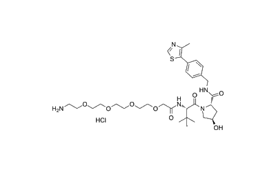 (S,R,S)-AHPC-PEG4-NH2 hydrochloride
