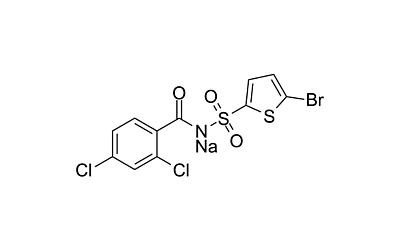 Tasisulam sodium