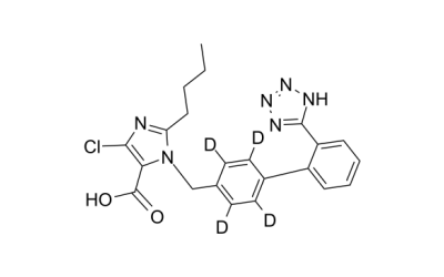 Losartan (D4 Carboxylic Acid)