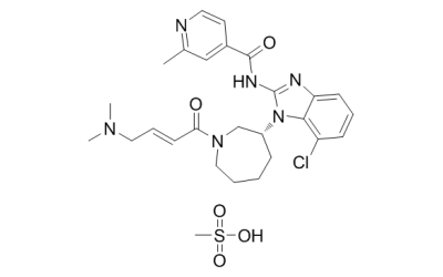 Nazartinib mesylate