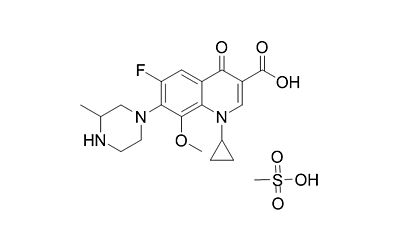 Gatifloxacin mesylate