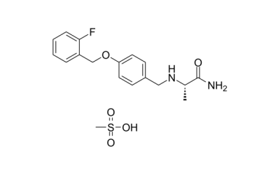 Ralfinamide mesylate
