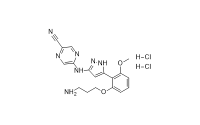 Prexasertib 2HCl (LY2606368 dihydrochloride)