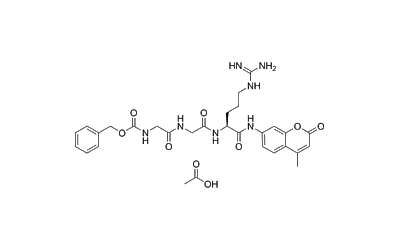 Z-Gly-Gly-Arg-AMC acetate