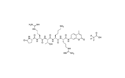 Pyr-Arg-Thr-Lys-Arg-AMC TFA