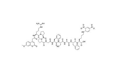 Mca-(ala7,lys(dnp)9)-bradykinin
