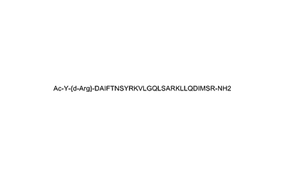 Acetyl-(D-Arg2)-GRF (1-29) amide (human)