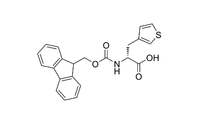(R)-2-((((9H-Fluoren-9-yl)methoxy)carbonyl)amino)-3-(thiophen-3-yl)propanoic acid