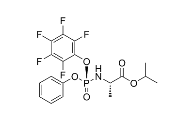 (S)-isopropyl 2-(((S)-(perfluorophenoxy)(phenoxy)phosphoryl)amino)propanoate