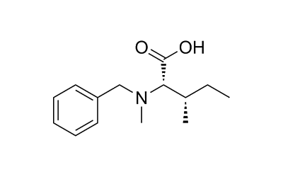 (2S,3S)-2-(Benzyl(methyl)amino)-3-methylpentanoic acid